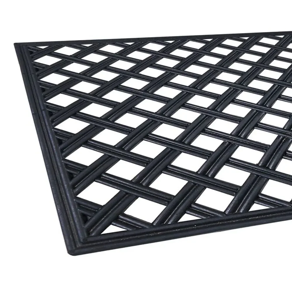 Recycled Rubber Door Mats, Outdoor/Indoor Durable & Easy to Clean All Season All